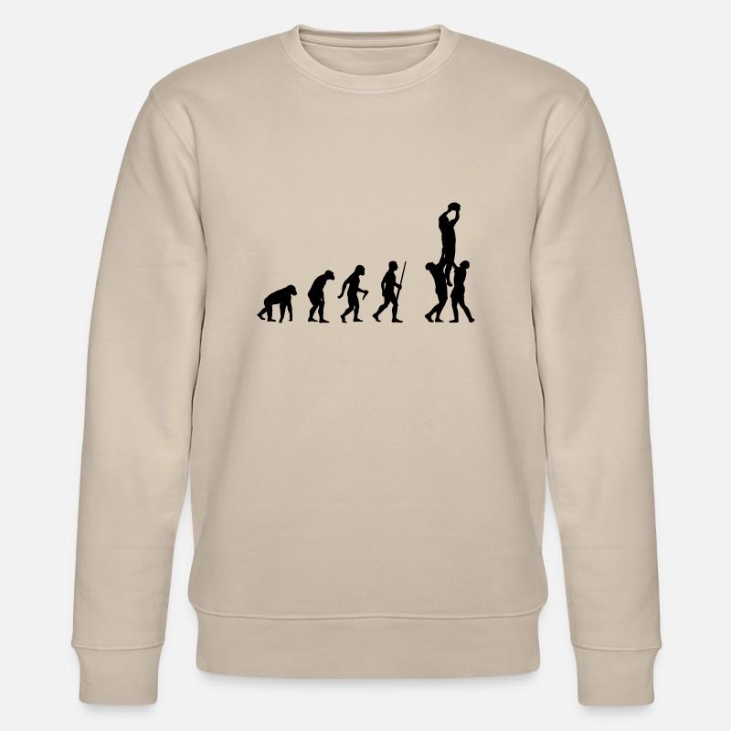 Evolution Rugby - Stanley/Stella CHANGER Unisex Organic Sweatshirt - beige