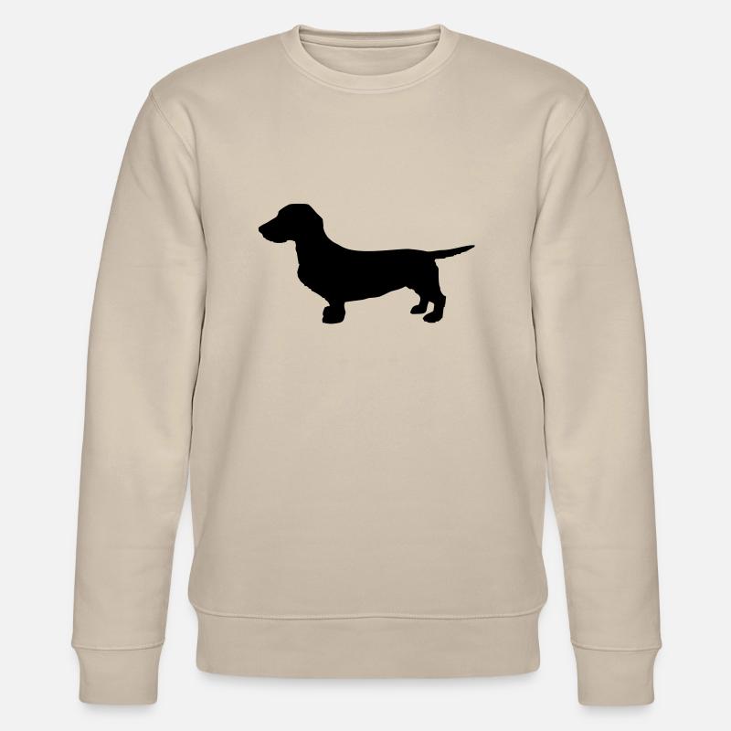 dackel_dachshund - Stanley/Stella Unisex Bio-Sweatshirt CHANGER  - Beige
