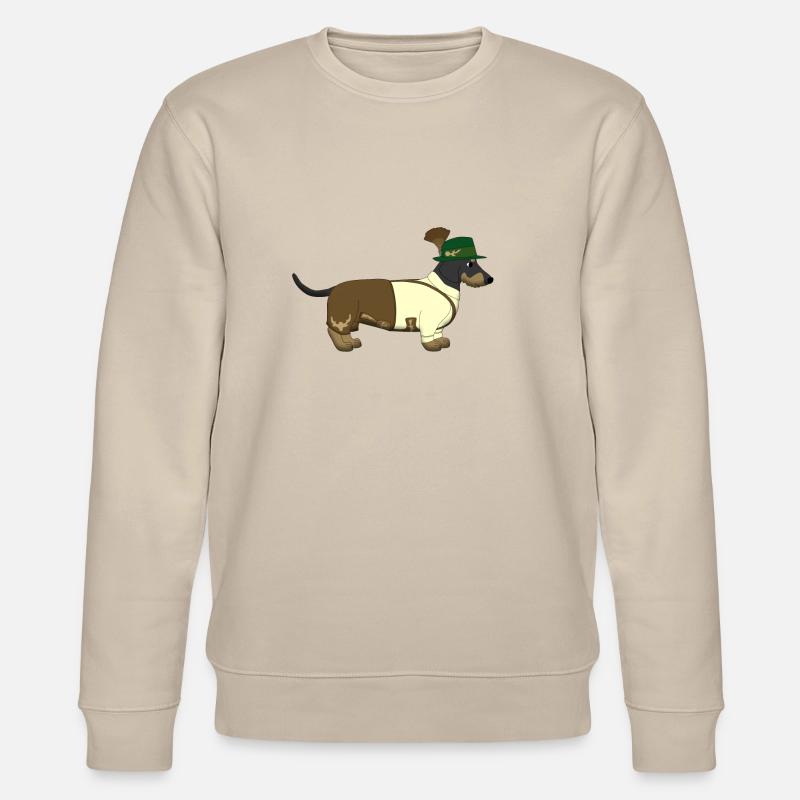 Teckel Bavière - Sweat bio CHANGER Stanley/Stella Unisexe - beige