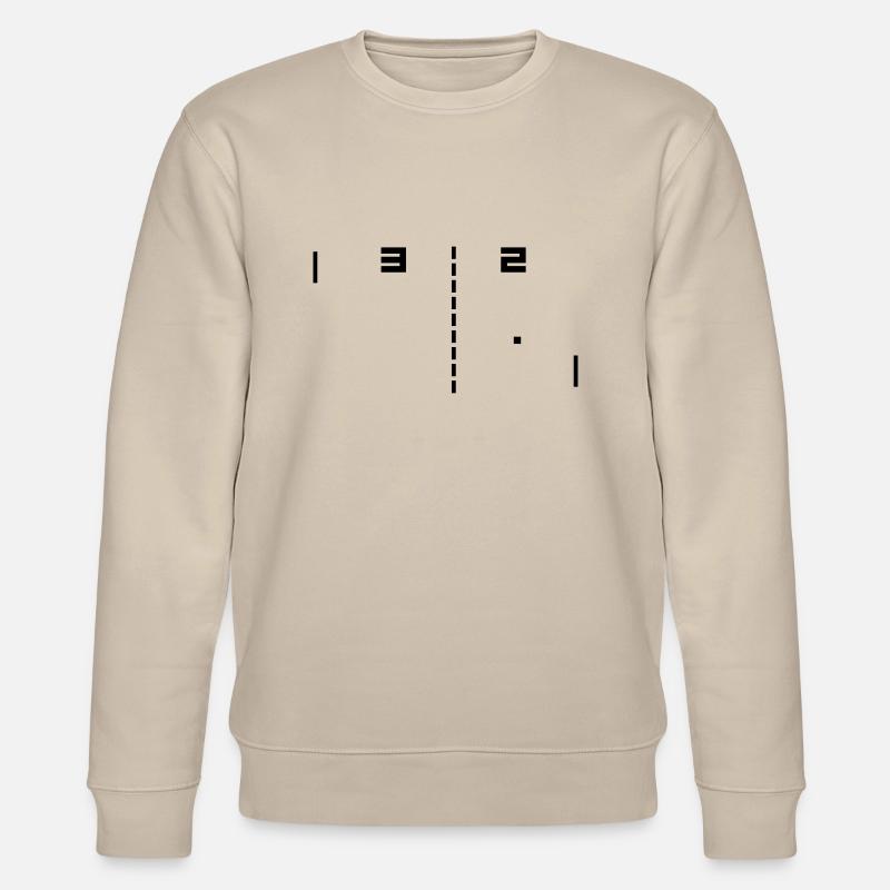 pong - Stanley/Stella Unisex Bio-Sweatshirt CHANGER  - Beige