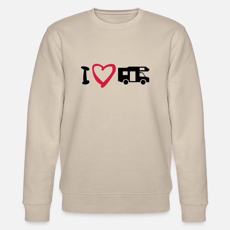 J'aime mon mobil-home 2 - Sweat bio CHANGER Stanley/Stella Unisexe - beige