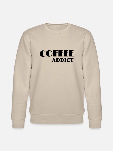 Coffee Addict - Stanley/Stella Unisex Bio-Sweatshirt CHANGER - Beige