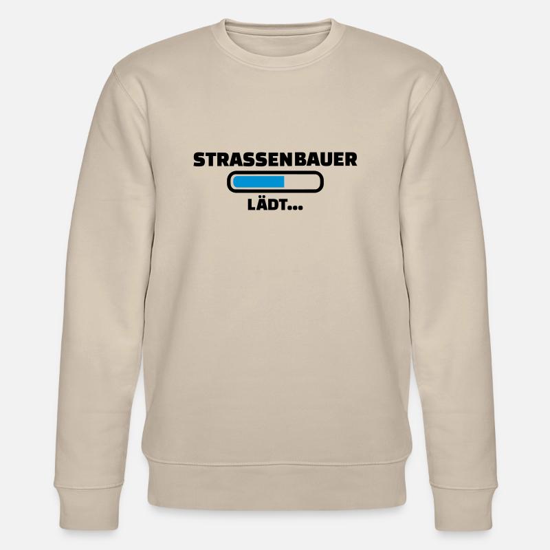 Straßenbauer - Stanley/Stella Unisex Bio-Sweatshirt CHANGER - Beige