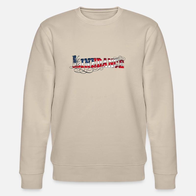 kl_linedance68c - Stanley/Stella Unisex Bio-Sweatshirt CHANGER  - Beige