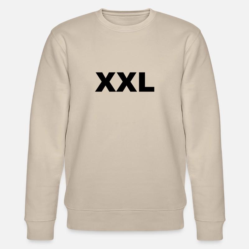 XXL - X-large - extra large - Sweat bio CHANGER Stanley/Stella Unisexe - beige