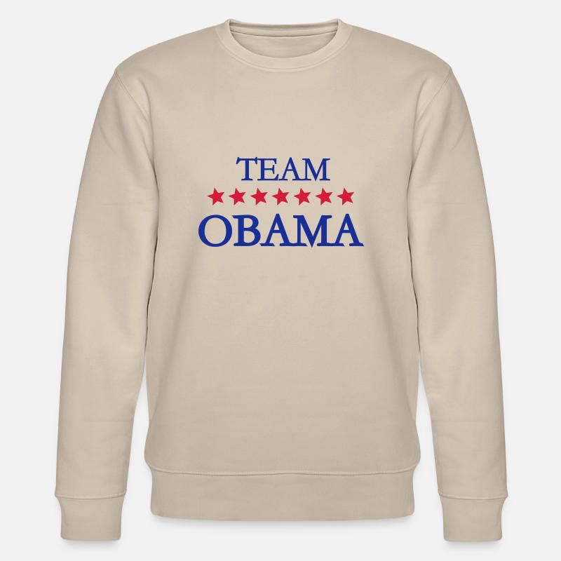 Team Obama - Stanley/Stella Unisex Bio-Sweatshirt CHANGER  - Beige