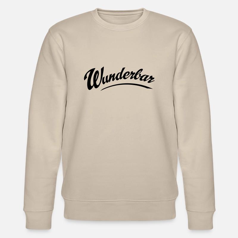 wunderbar - Stanley/Stella Unisex Bio-Sweatshirt CHANGER  - Beige