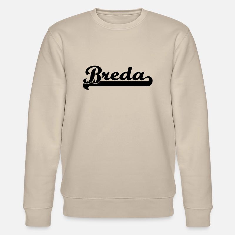 breda writing - Stanley/Stella CHANGER Unisex Organic Sweatshirt - beige