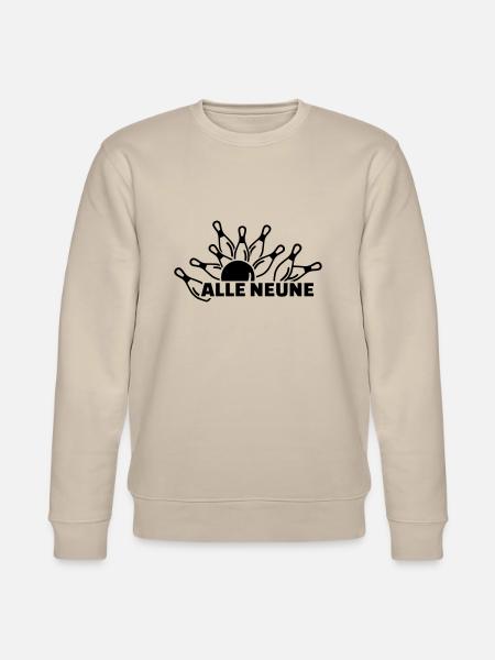 Kegeln - Stanley/Stella Unisex Bio-Sweatshirt CHANGER - Beige