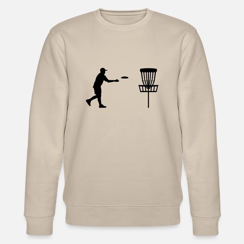 Disc Golf - Stanley/Stella CHANGER Unisex Organic Sweatshirt - beige