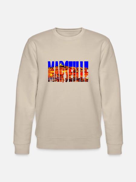 Marseille City - Stanley/Stella CHANGER Unisex Organic Sweatshirt - beige