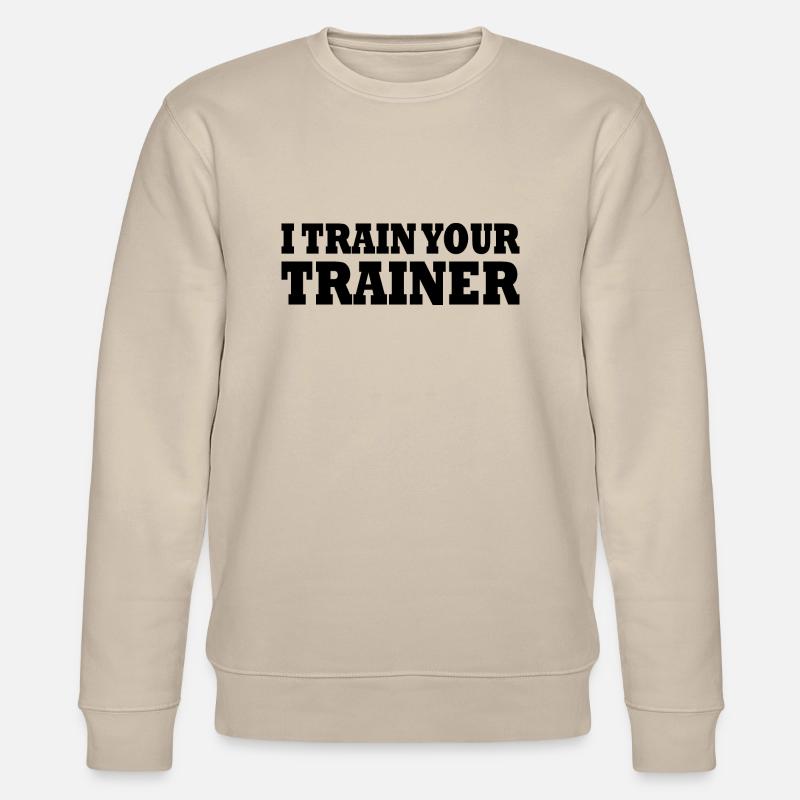 I train your trainer - Sweat bio CHANGER Stanley/Stella Unisexe - beige