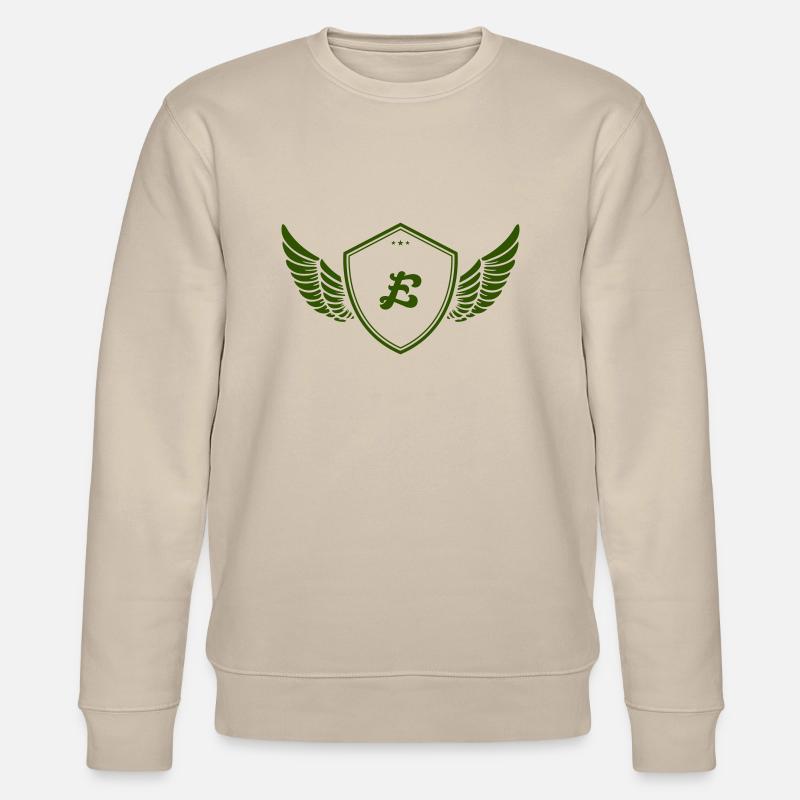 wappen e - Stanley/Stella Unisex Bio-Sweatshirt CHANGER  - Beige
