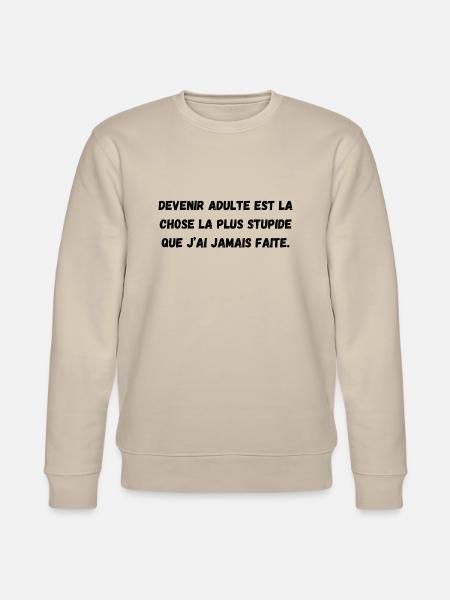 adulte - Sweat bio CHANGER Stanley/Stella Unisexe - beige