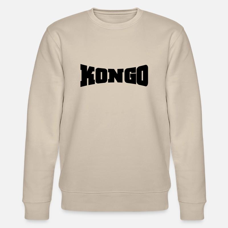 Congo logo - Sweat bio CHANGER Stanley/Stella Unisexe - beige