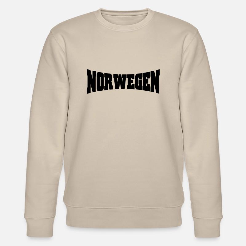 Norvège logo - Sweat bio CHANGER Stanley/Stella Unisexe - beige