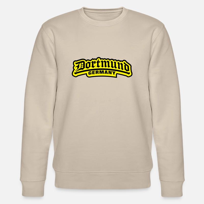 dortmund_germany_1_f2 - Stanley/Stella Unisex Bio-Sweatshirt CHANGER  - Beige