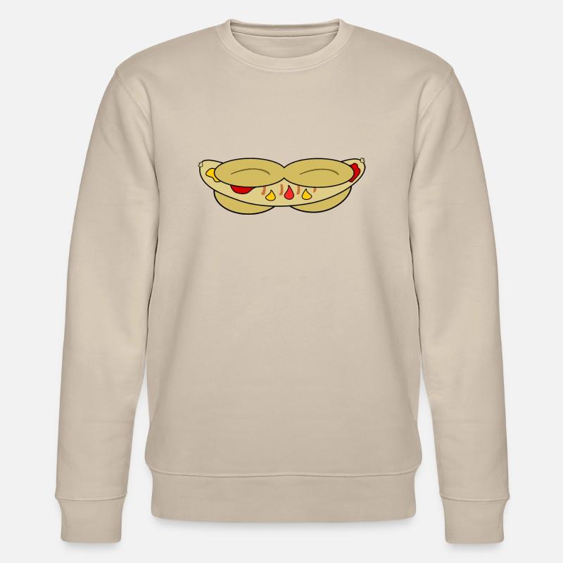 Bratwurst - Stanley/Stella CHANGER Unisex Organic Sweatshirt - beige