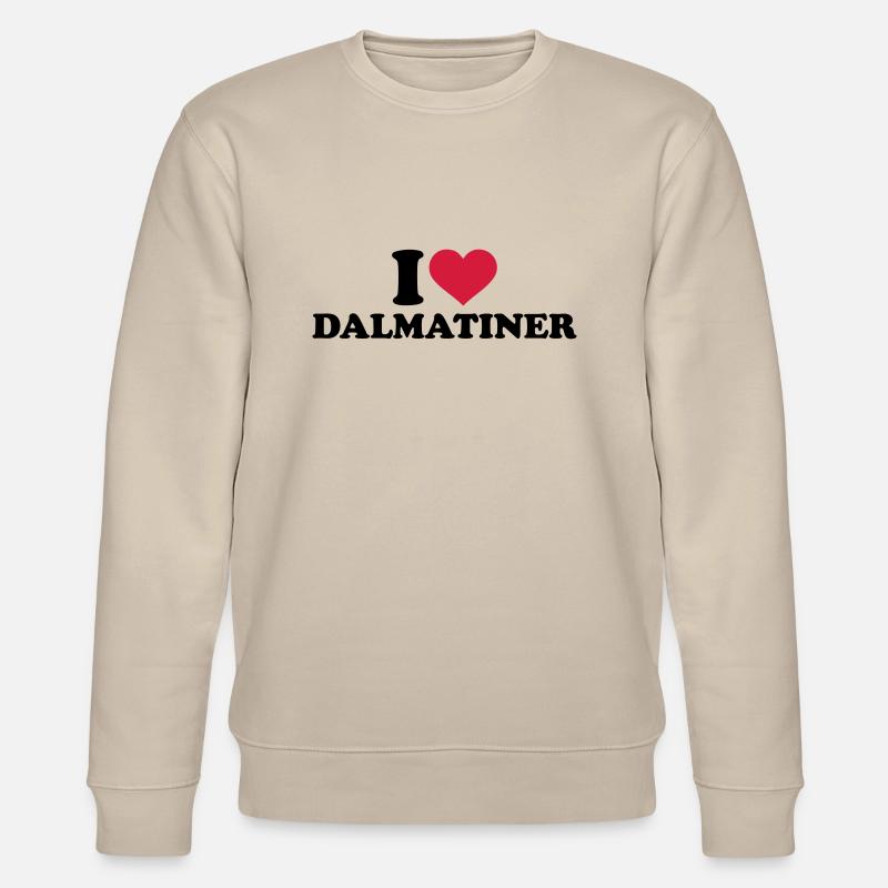 Dalmatiner - Stanley/Stella Unisex Bio-Sweatshirt CHANGER  - Beige