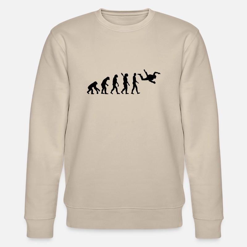 Evolution Skydiving - Sweat bio CHANGER Stanley/Stella Unisexe - beige