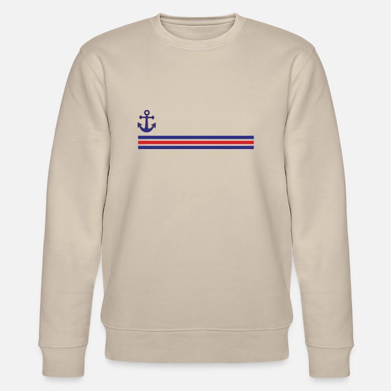 Matrosen-Anker - Stanley/Stella Unisex Bio-Sweatshirt CHANGER  - Beige