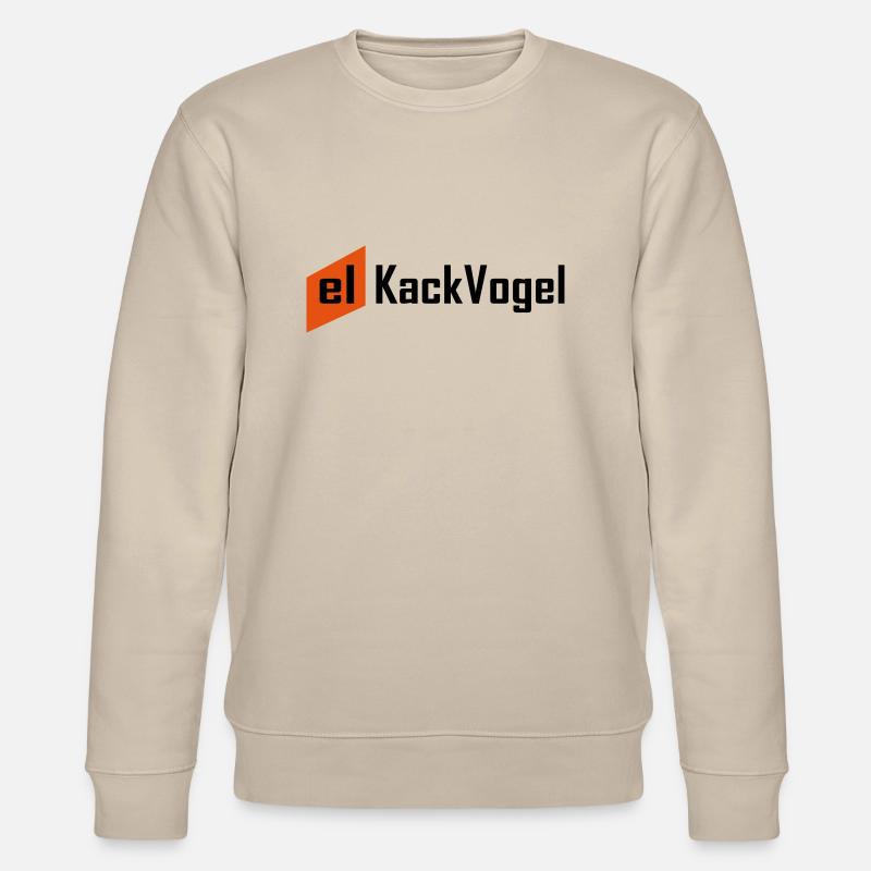 el kackvogel - Stanley/Stella Unisex Bio-Sweatshirt CHANGER  - Beige