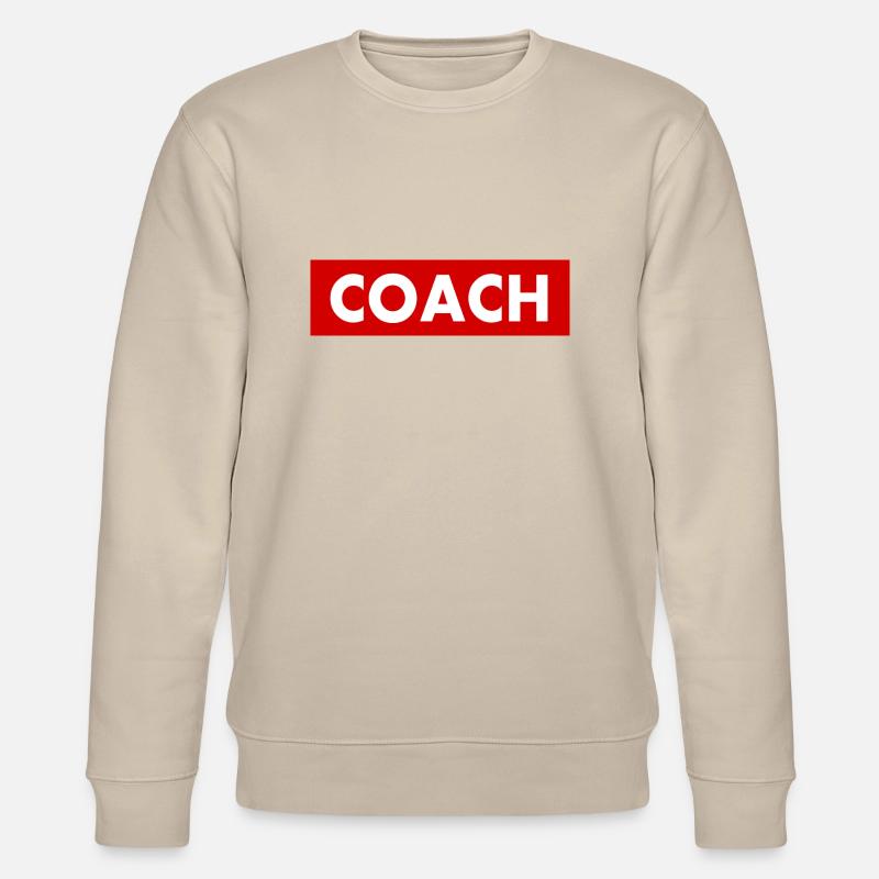 Coach - Stanley/Stella Unisex Bio-Sweatshirt CHANGER  - Beige