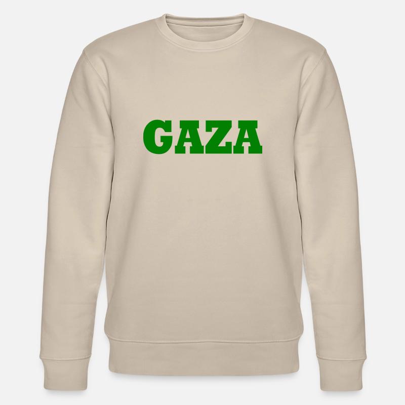 Gaza - Stanley/Stella Unisex Bio-Sweatshirt CHANGER  - Beige