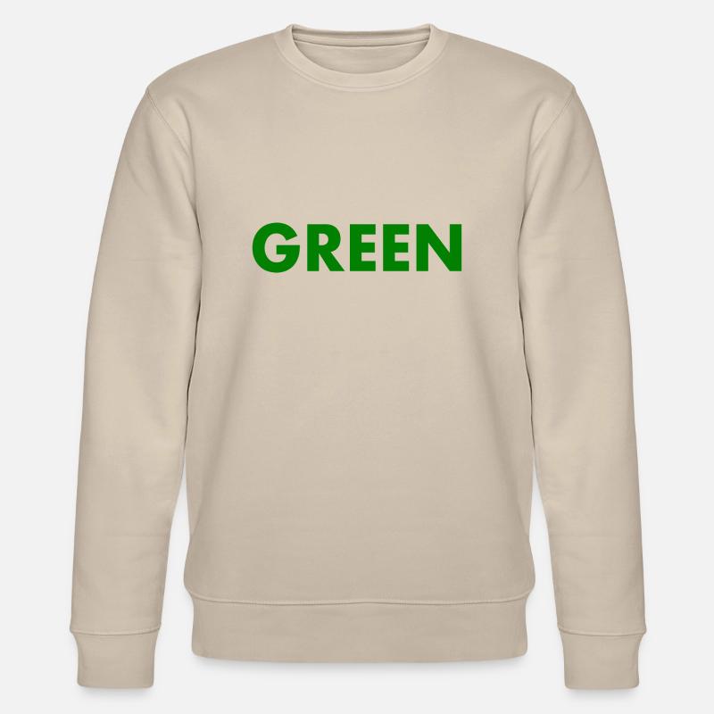 Green - Stanley/Stella Unisex Bio-Sweatshirt CHANGER  - Beige