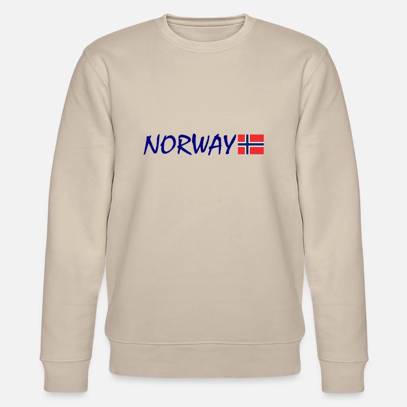 Norwegen - Stanley/Stella Unisex Bio-Sweatshirt CHANGER  - Beige