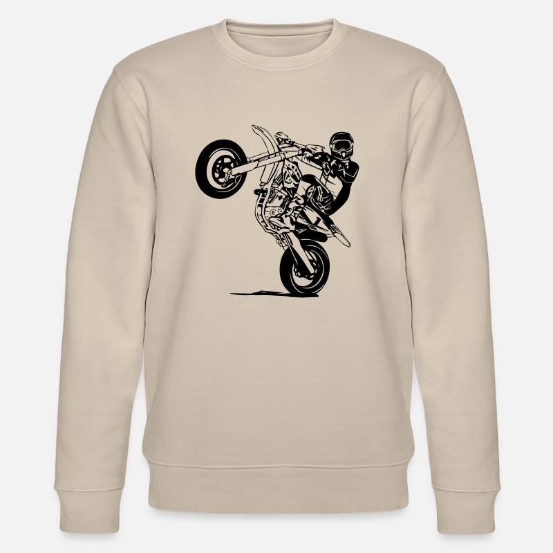 Supermoto - Stanley/Stella Unisex Bio-Sweatshirt CHANGER - Beige