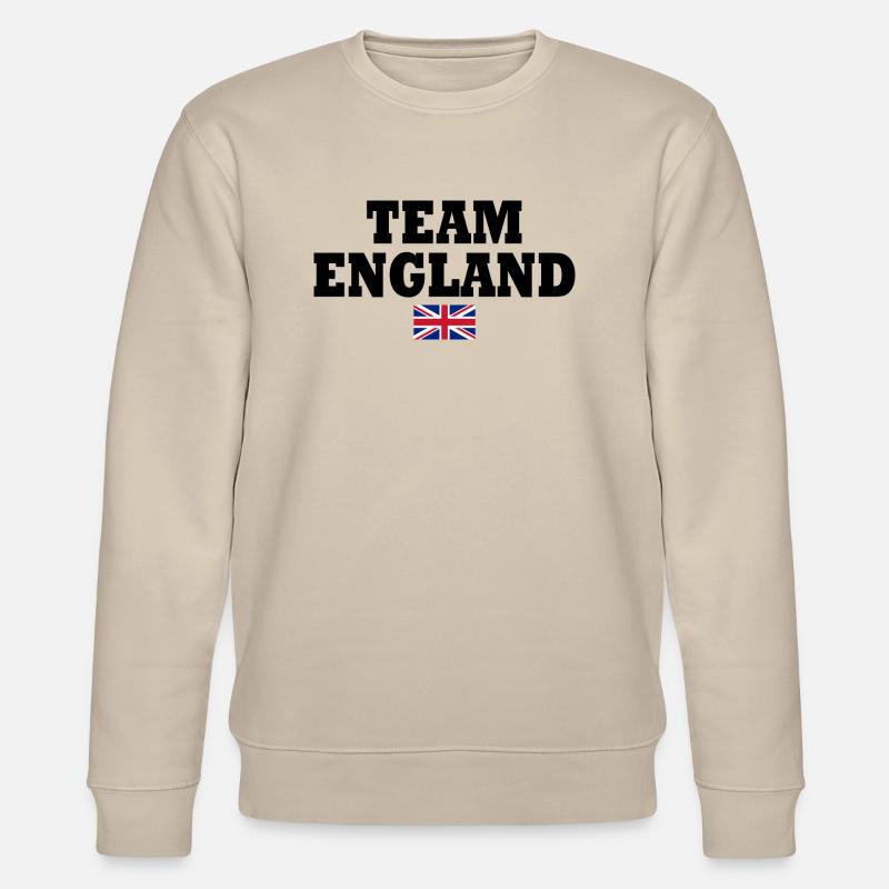 Team england - Stanley/Stella Unisex Bio-Sweatshirt CHANGER  - Beige