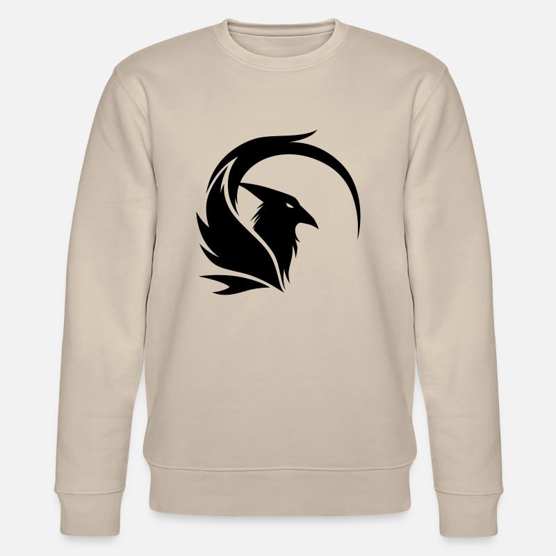 Phoenix Emblem - Stanley/Stella Unisex Bio-Sweatshirt CHANGER  - Beige