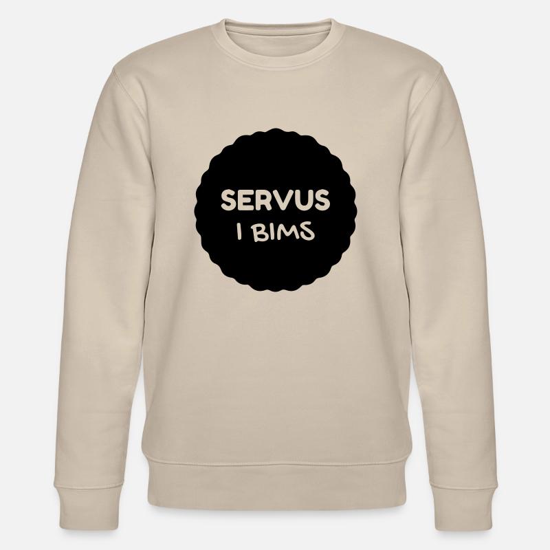 SERVUS - Stanley/Stella Unisex Bio-Sweatshirt CHANGER  - Beige