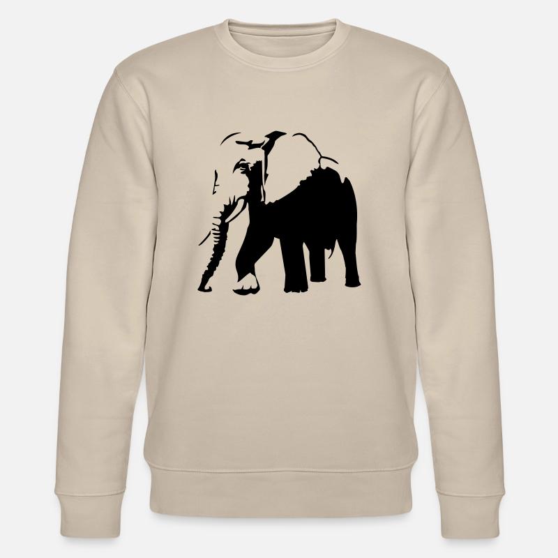 elefant - Sweat bio CHANGER Stanley/Stella Unisexe - beige