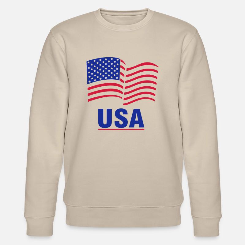 USA - Stanley/Stella Unisex Bio-Sweatshirt CHANGER - Beige