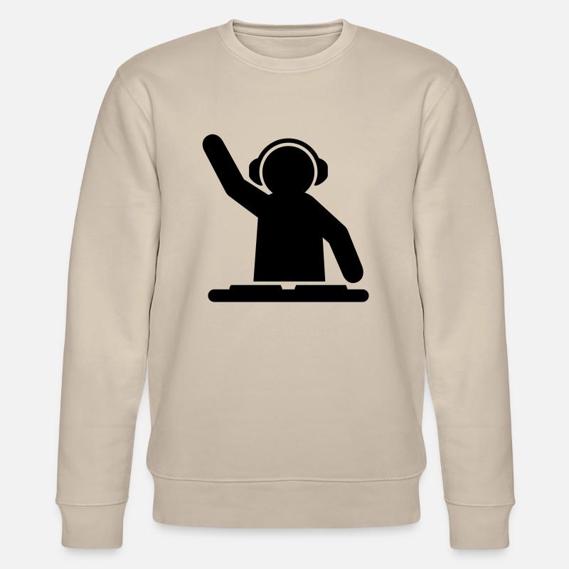 dj_vinyle___f1 - Stanley/Stella Unisex Bio-Sweatshirt CHANGER  - Beige