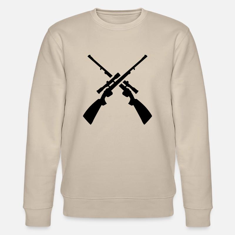 Gewehr - Stanley/Stella Unisex Bio-Sweatshirt CHANGER  - Beige