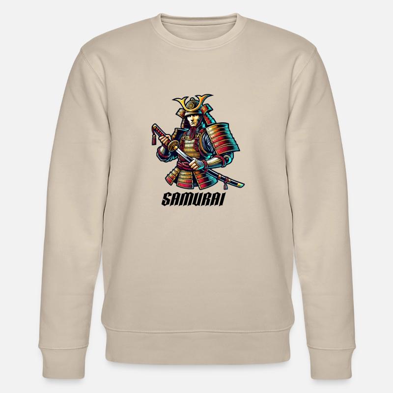samurai - Stanley/Stella Unisex Bio-Sweatshirt CHANGER  - Beige