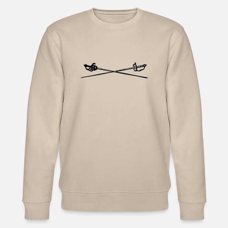 Escrime épée fleurette parade samurai12 - Sweat bio CHANGER Stanley/Stella Unisexe - beige