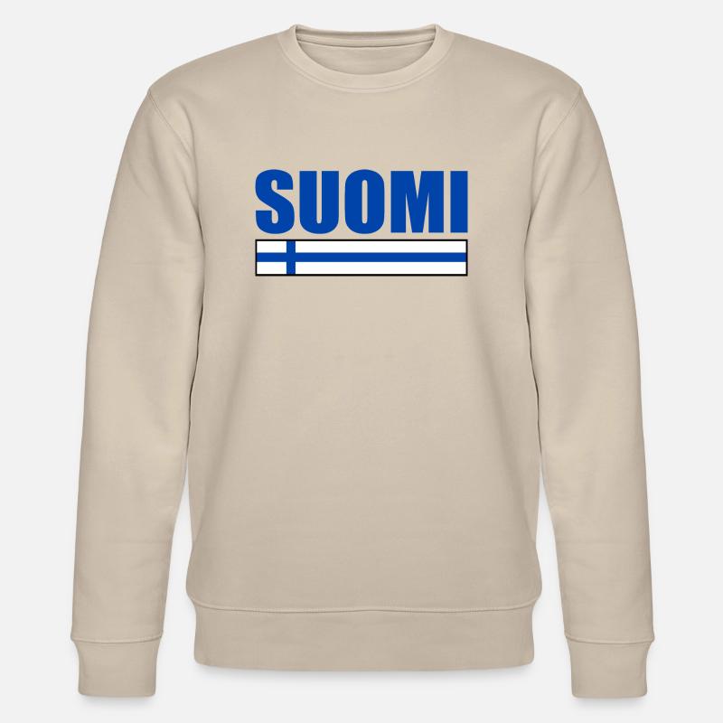 suomi - Sweat bio CHANGER Stanley/Stella Unisexe - beige