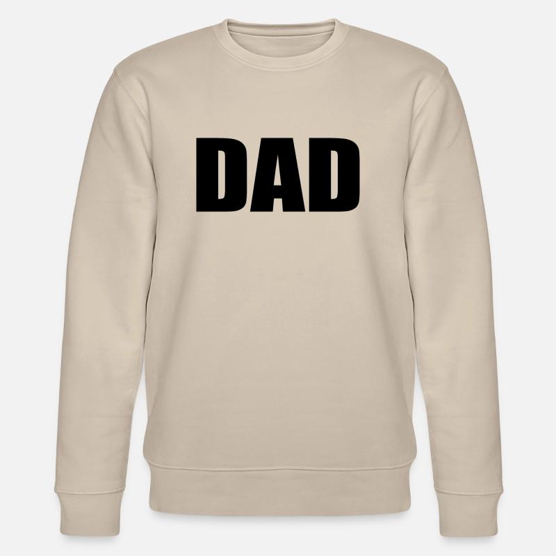 Dad - Stanley/Stella Unisex Bio-Sweatshirt CHANGER  - Beige