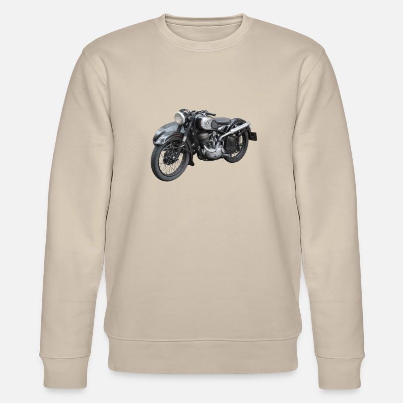 motorcycle - Stanley/Stella CHANGER Unisex Organic Sweatshirt - beige