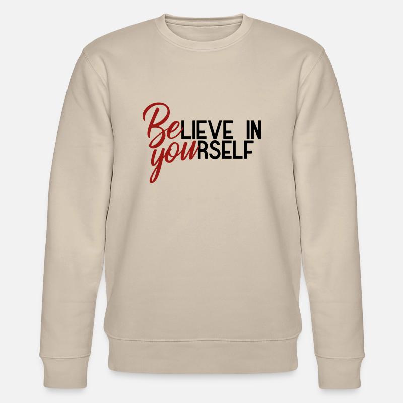 Be you - Stanley/Stella Unisex Bio-Sweatshirt CHANGER  - Beige