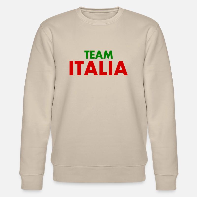 Team italia - Stanley/Stella Unisex Bio-Sweatshirt CHANGER  - Beige