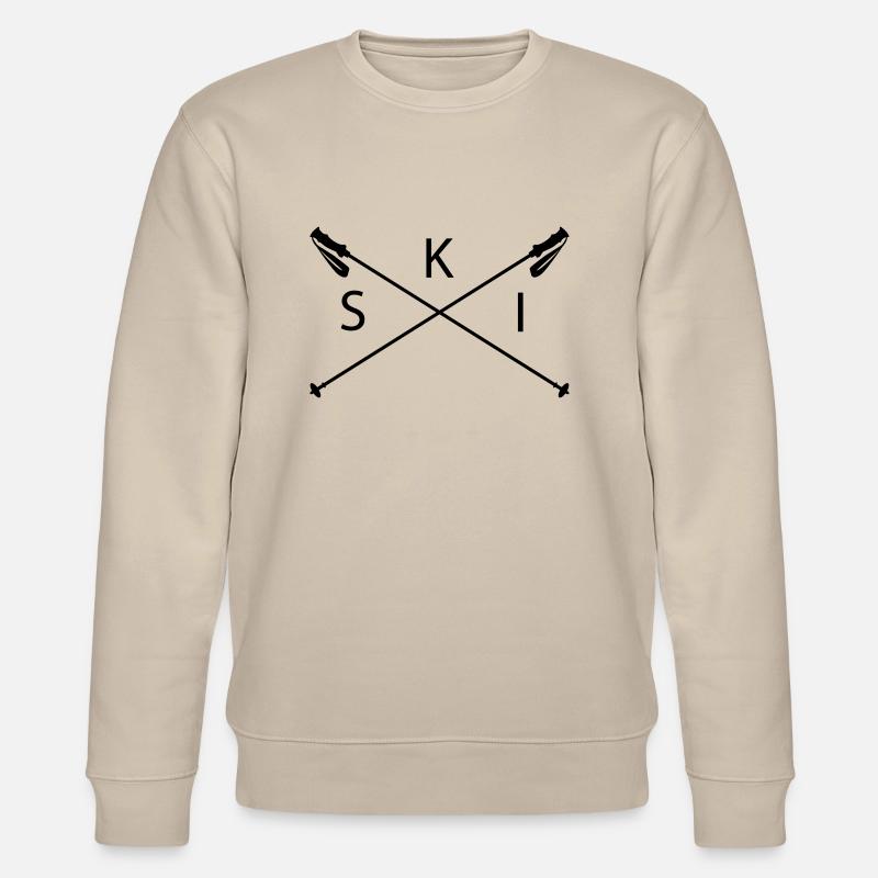 MF Ski - Stanley/Stella Unisex Bio-Sweatshirt CHANGER  - Beige