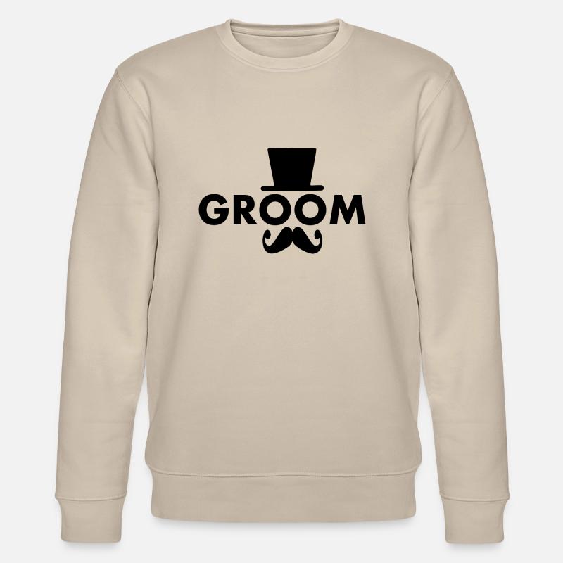 Groom - Stanley/Stella Unisex Bio-Sweatshirt CHANGER  - Beige