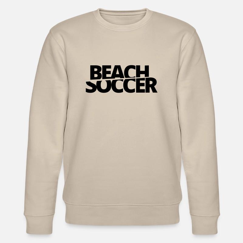 BEACH SOCCER Store Logo - Sweat bio CHANGER Stanley/Stella Unisexe - beige