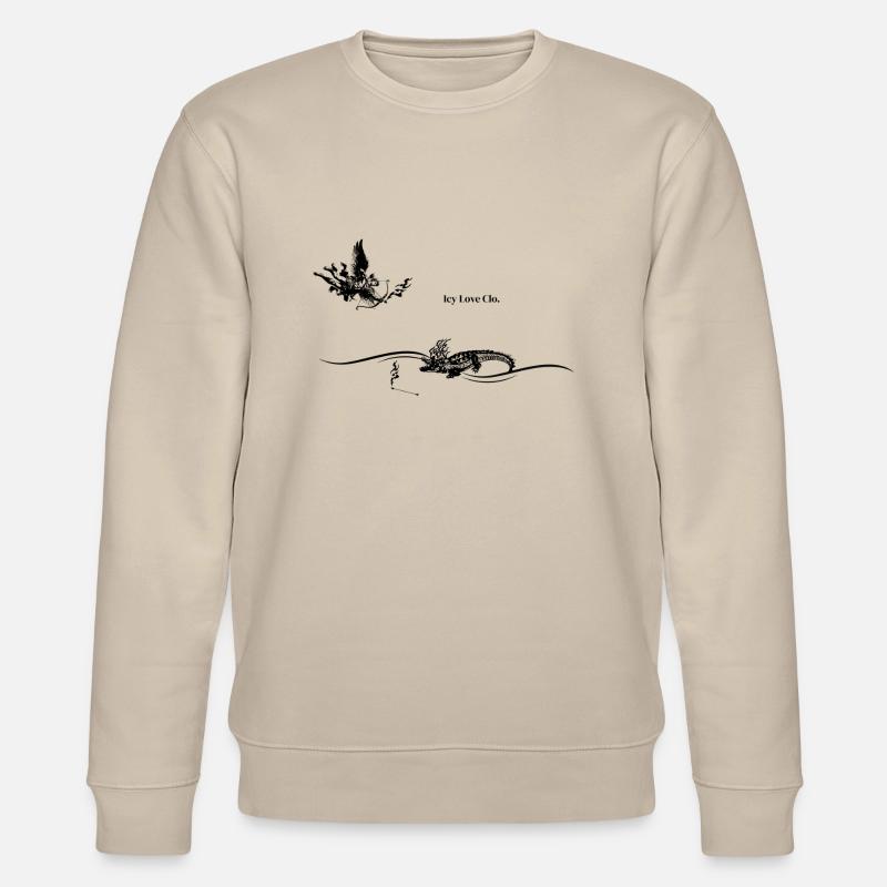 Icy Love « Combat de feu » - Sweat bio CHANGER Stanley/Stella Unisexe - beige