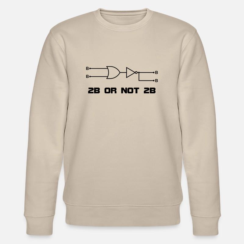 2B ou non 2B - Sweat bio CHANGER Stanley/Stella Unisexe - beige
